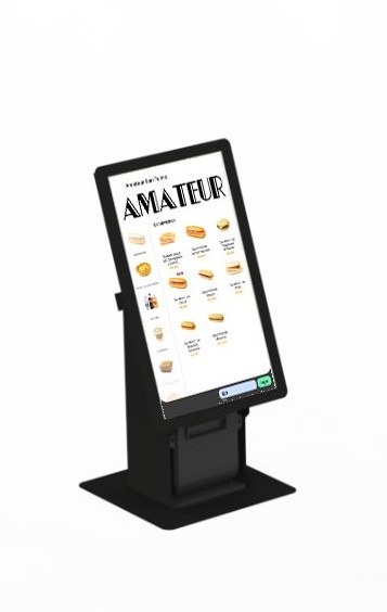 Tótem OrderFast 22 pulgadas de mostrador
